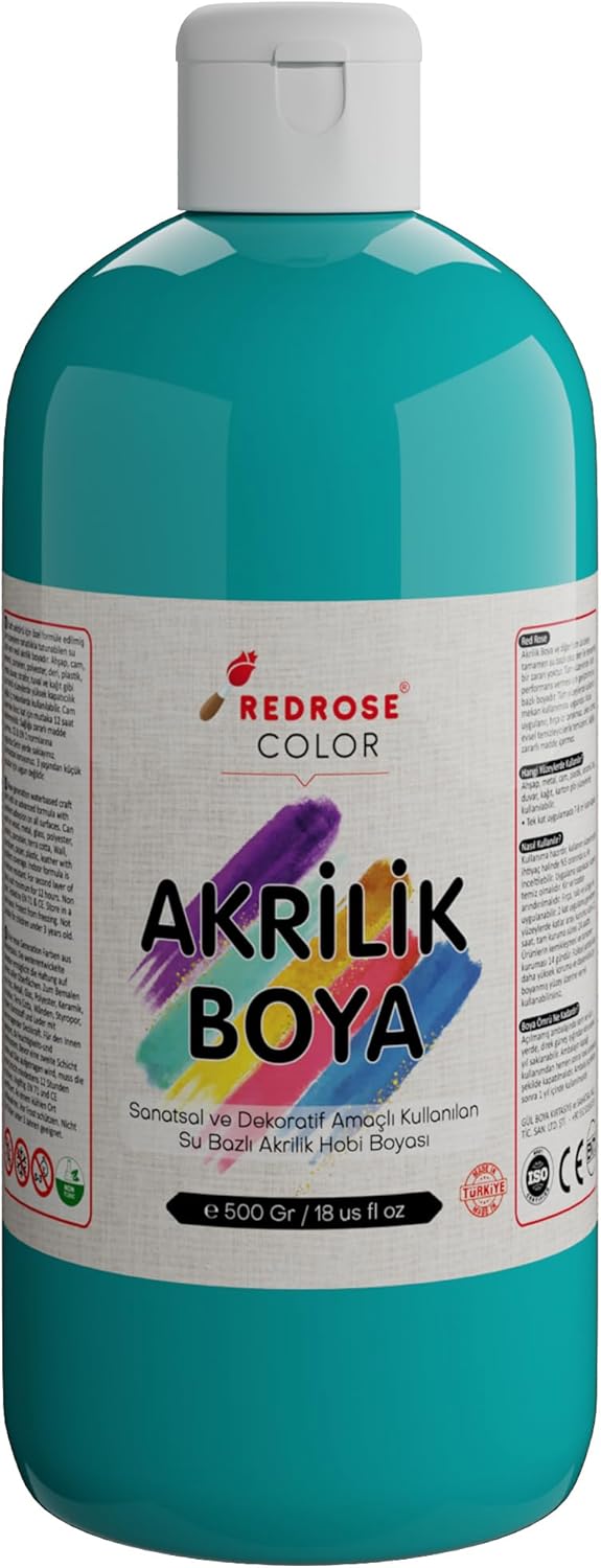 Turkuaz Akrilik Boya 500gr