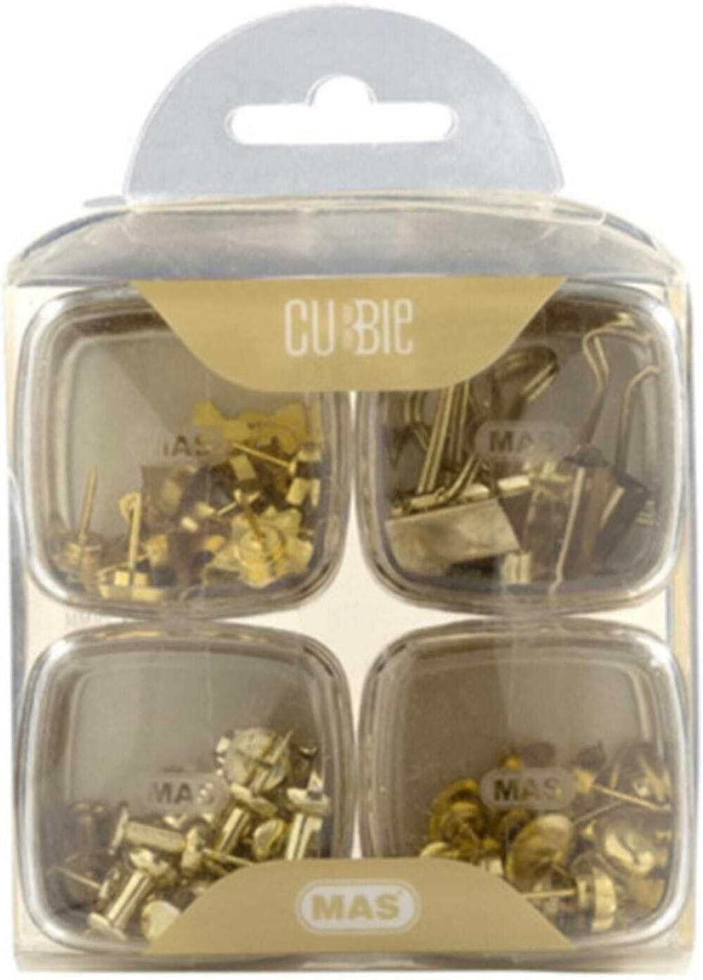 Alternative view of Premium 4'lü Kutu Ataş Raptiye Seti, Gold