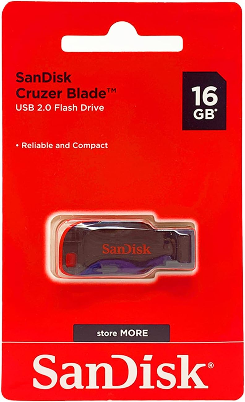 Cruzer Blade 16GB USB 2.0 Bellek - SDCZ50-016G-B35 - Görsel 3