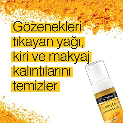 Alternative view of Soothing Clear Köpük 150ml – Lekeli ve Hassas Ciltler İçin Zerdeçal Özlü Yüz Yıkama Jeli, Derinlemesine Temizler, Nazik Günlük Temizleyici