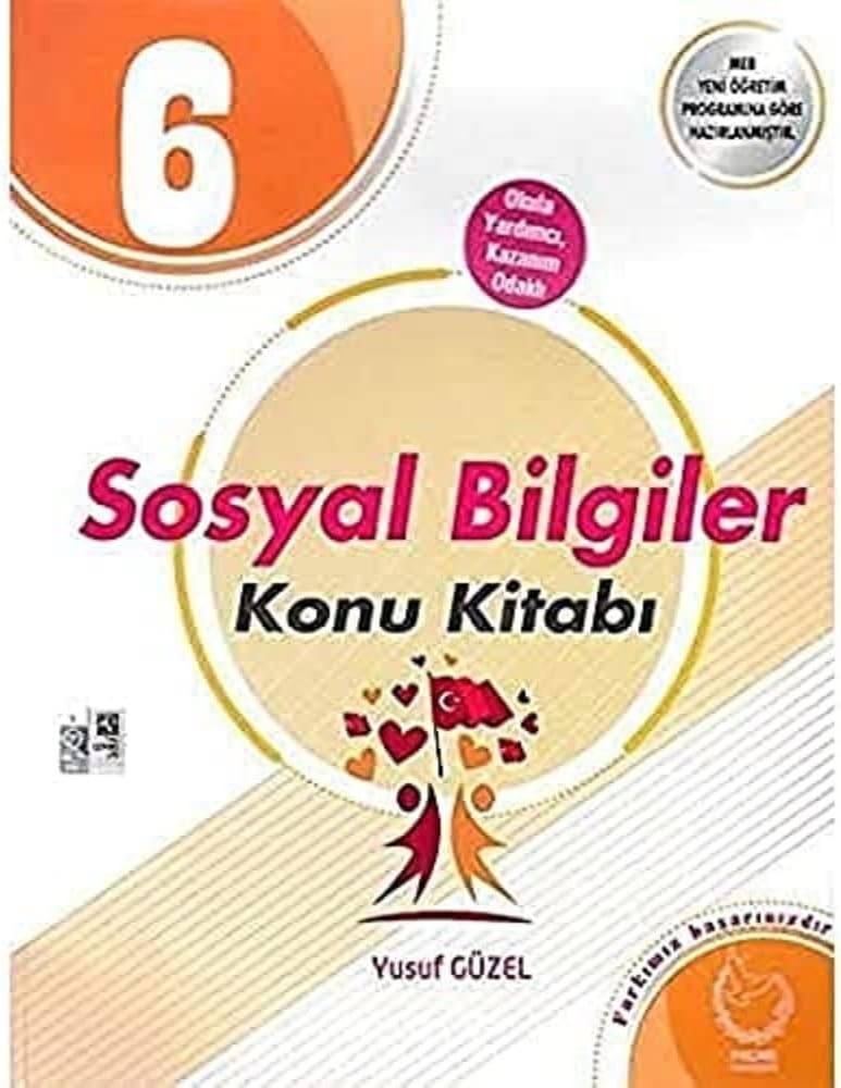 Palme 6. Sınıf Sosyal Bilgiler Konu Kitabı - YENİ
