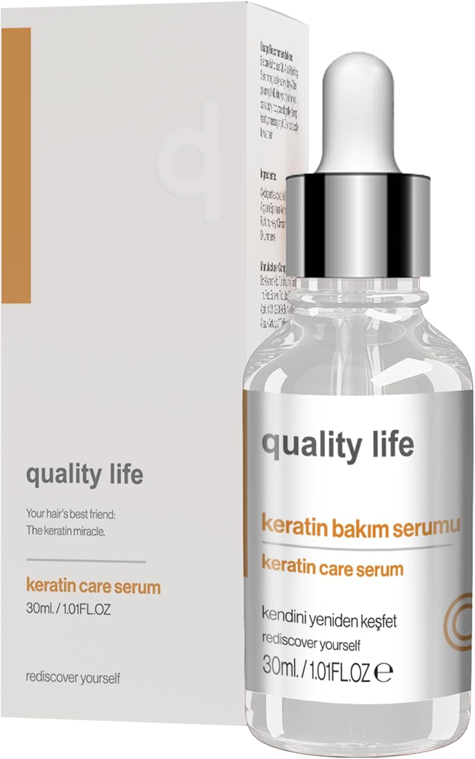Life Ql Yoğun Keratin Bakımı Serumu (Keratin Saç Bakımı - Keratin Bakım - Keratin Yağı)