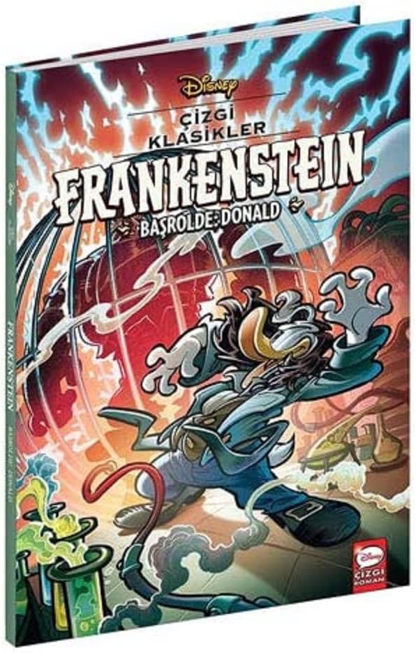 Disney Çizgi Klasikler - Frankenstein Başrolde: Donald (Kapak Değişebilir)