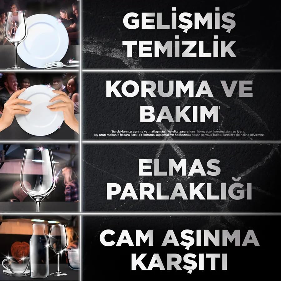 Ultimate 65 Kapsül Bulaşık Makinesi Deterjanı Tableti (1 x 65 Kapsül)
