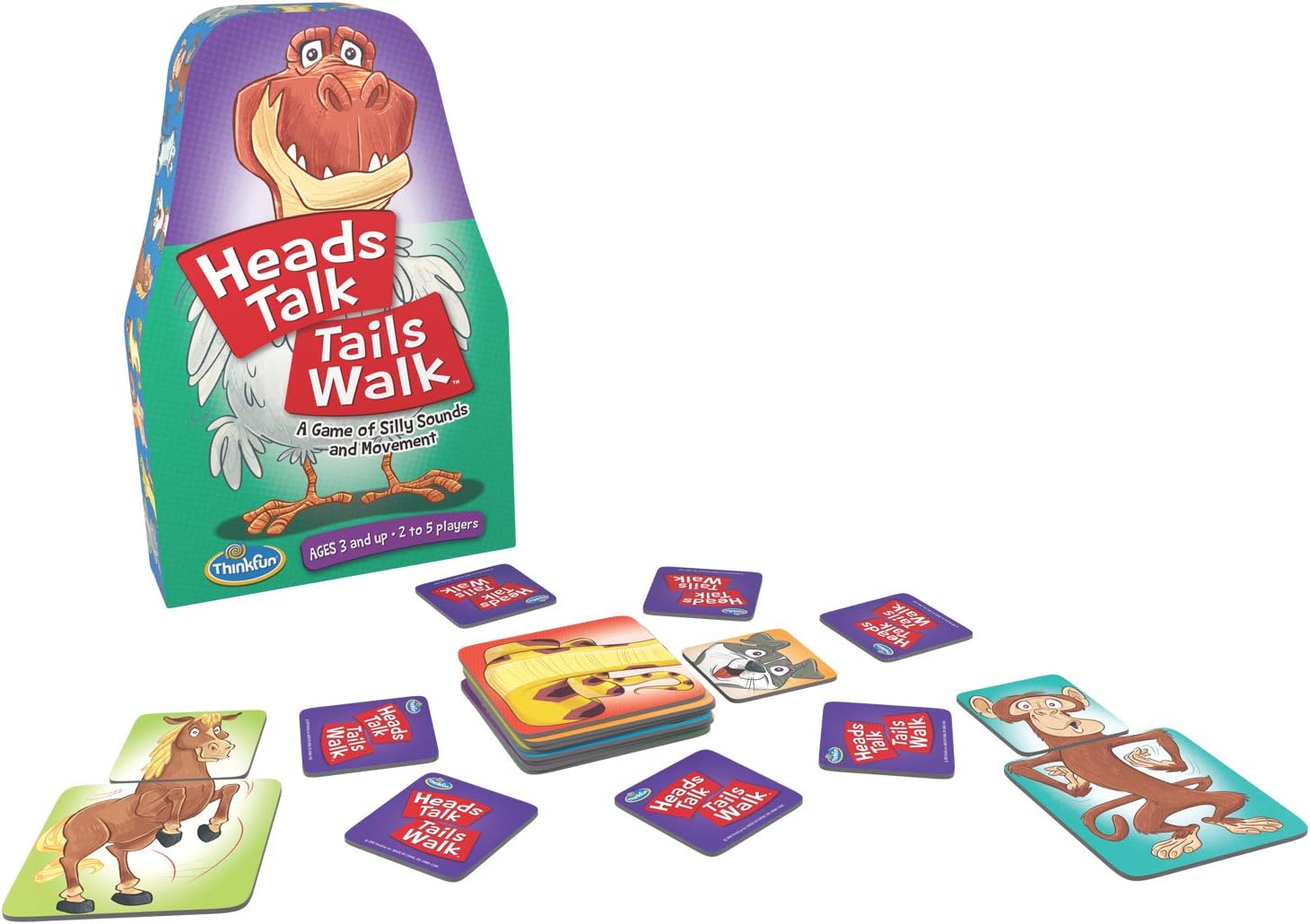 Thinkfun Heads Talk Tails Walk Eşleştirme Oyuncağı