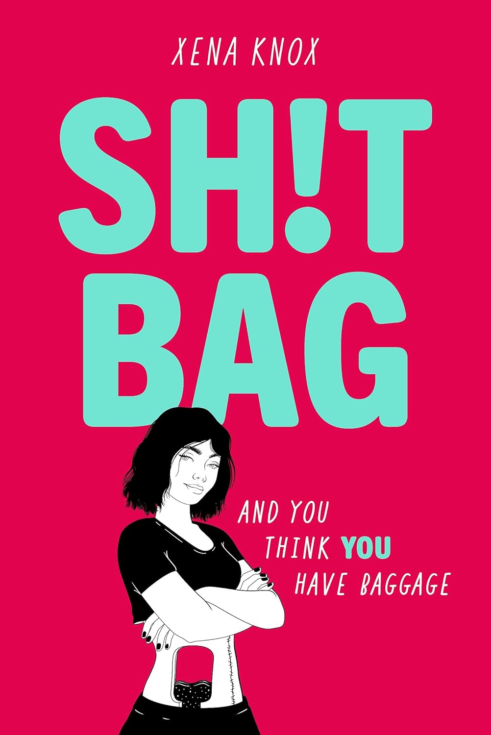 Alternative view of SH!T BAG: a darkly funny story about life with an ostomy bag