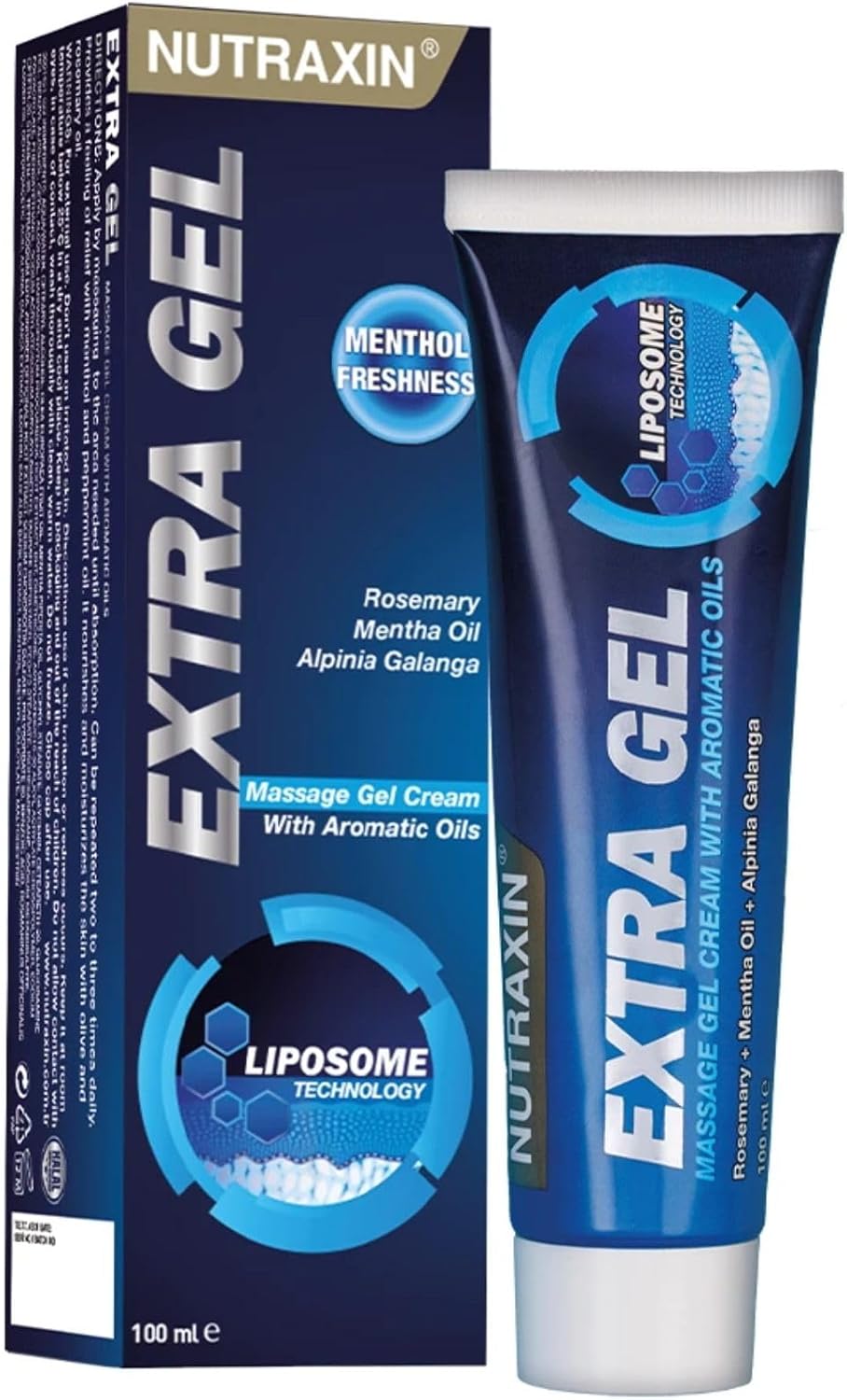 Extra Gel – Glukozamin, Kondroitin, Şeytan Pençesi ve Ak Söğüt İçeren Masaj Jeli – 100 ml – Lipozom Teknolojili