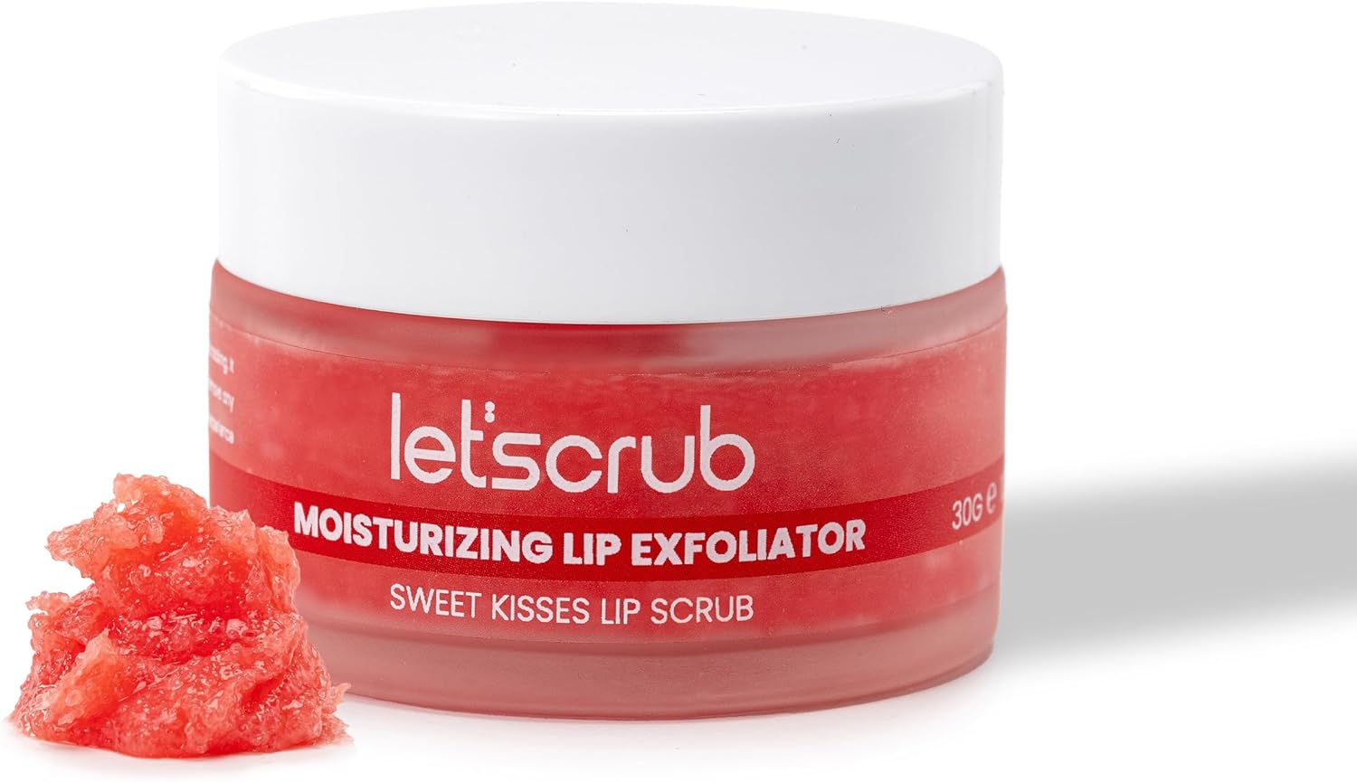 Alternative view of Nemlendirici Dudak Peelingi Kisses Lip Scrub Karpuz Aromalı Şeker Partiküllü Shea Yağlı 30 gr