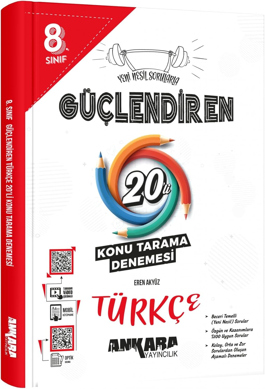 Alternative view of 8.⁠ ⁠Sınıf Güçlendiren Türkçe 20'li Konu Tarama Denemesi