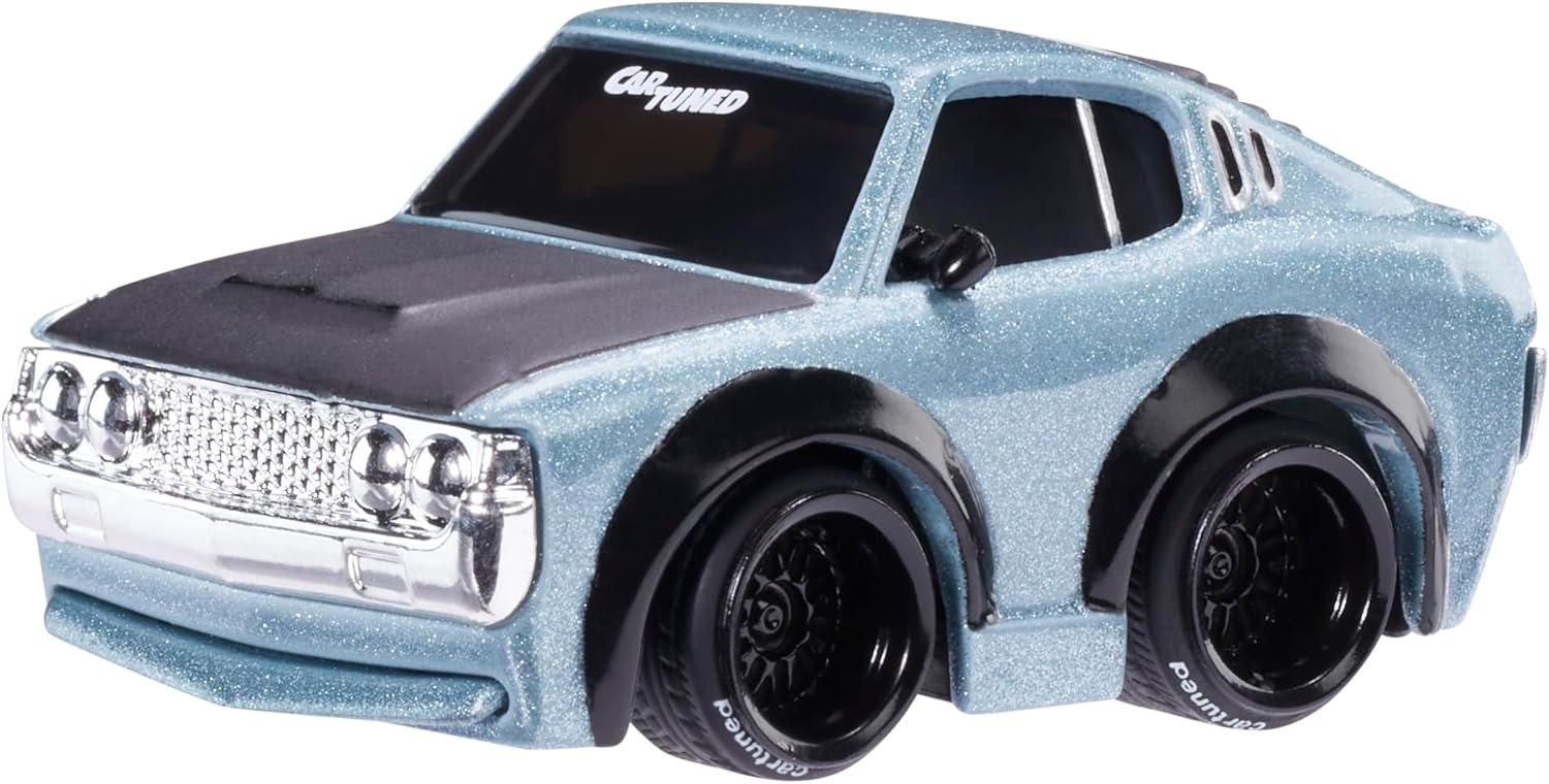 Alternative view of CarTuned JDM Seri 1 1976 Celica Hatchback Diecast Oyuncak Araba, Mavi, Metal Gövde