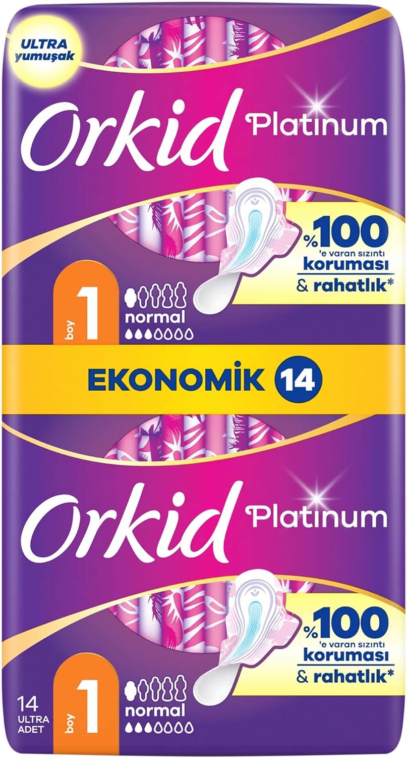 Alternative view of Platinum Hijyenik Ped Normal (Boy 1) Ekonomik Paket 14 Adet Ped