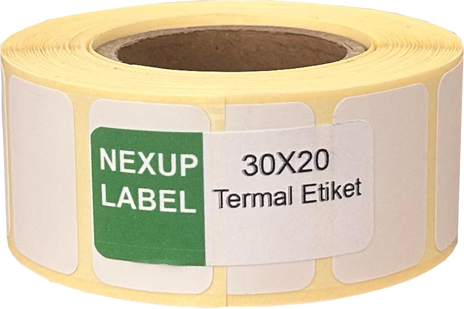 Alternative view of 30x20 mm Termal Etiket, Barkod/Adres/Kargo Termal Etiketleri,  ve Diğer Yazıcılarla Uyumlu