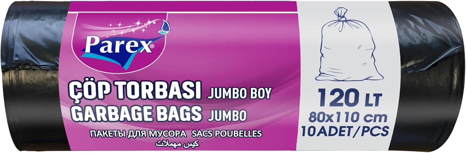 Professional Çöp Torbası Jumbo Boy 10'lu