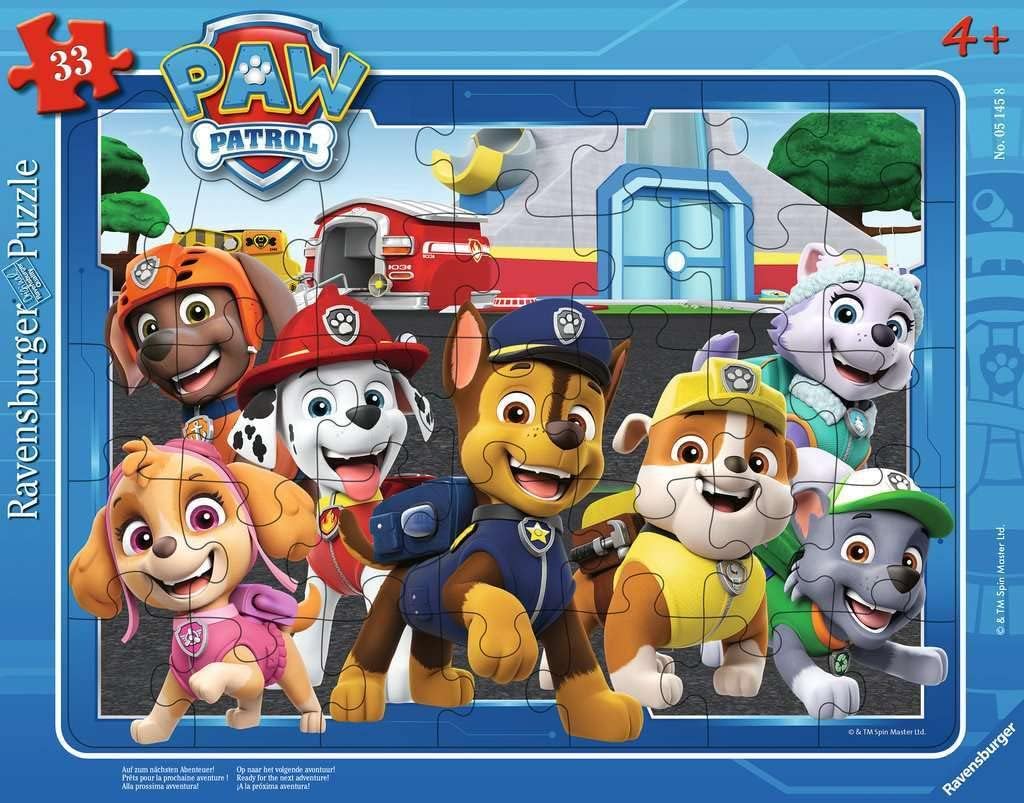 Alternative view of 33 Parça Büyük Çerçeveli Paw Patrol Yapboz