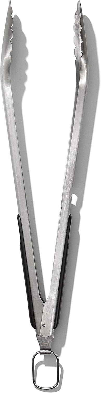 Alternative view of Paslanmaz Çelik Uzun Barbekü Maşası, Dahili Şişe Açacaklı 47,5 cm - Sosis, Sebze ve Daha Fazlası İçin