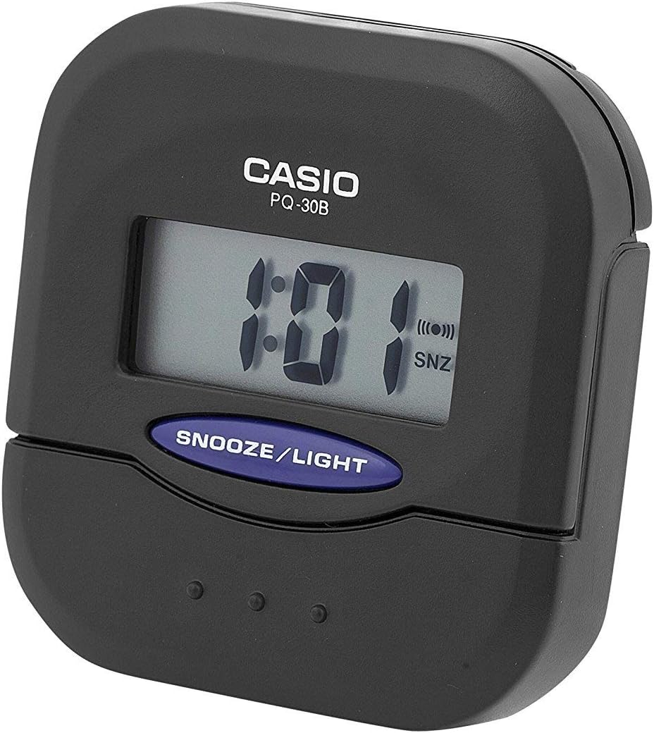 Alternative view of Casio PQ-30B-1DF Masa Saati, Siyah, Standart
