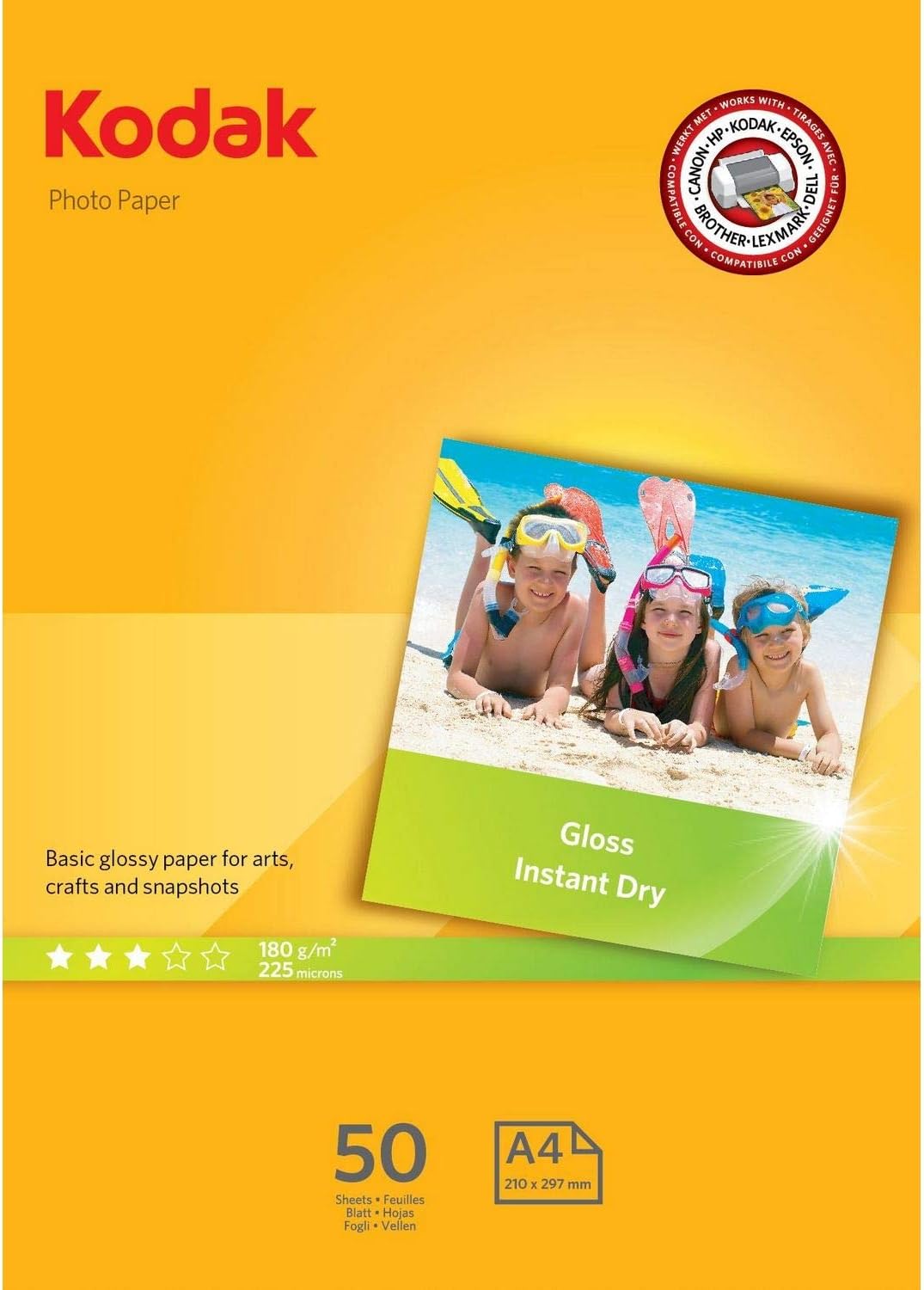 Kodak CGPA4-180-20X30-50 Inkjet Fotoğraf Kağıdı