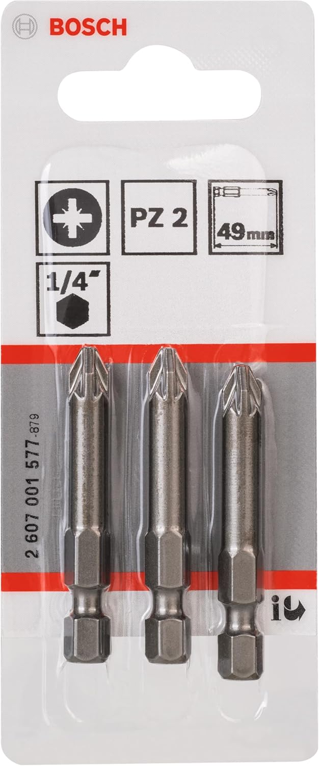 Professional Accessories Vidalama Ucu, Gri, 3 Adet - Görsel 2