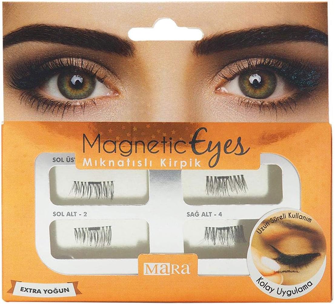 Magnetic Eyes Mıknatıslı Kirpik Yoğun, Siyah