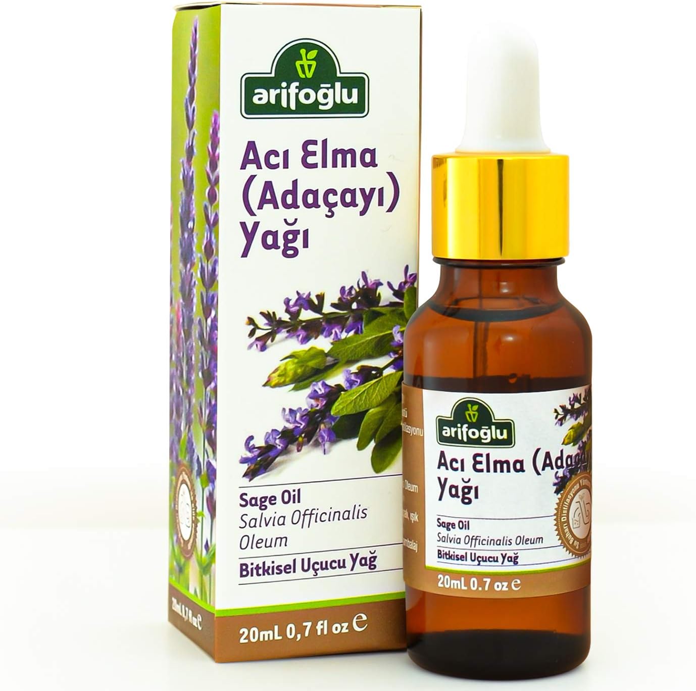 Alternative view of Acı Elma Adaçayı Yağı 20 ml