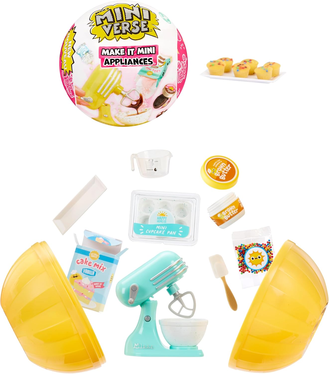 Alternative view of MGA's Miniverse - It Mini Appliances Series 2 Mini Collectibles, Mystery Blind Pack, DIY, Crafts, Resin Play, Kitchen Replica, NOT Edible, Collectors, 8+