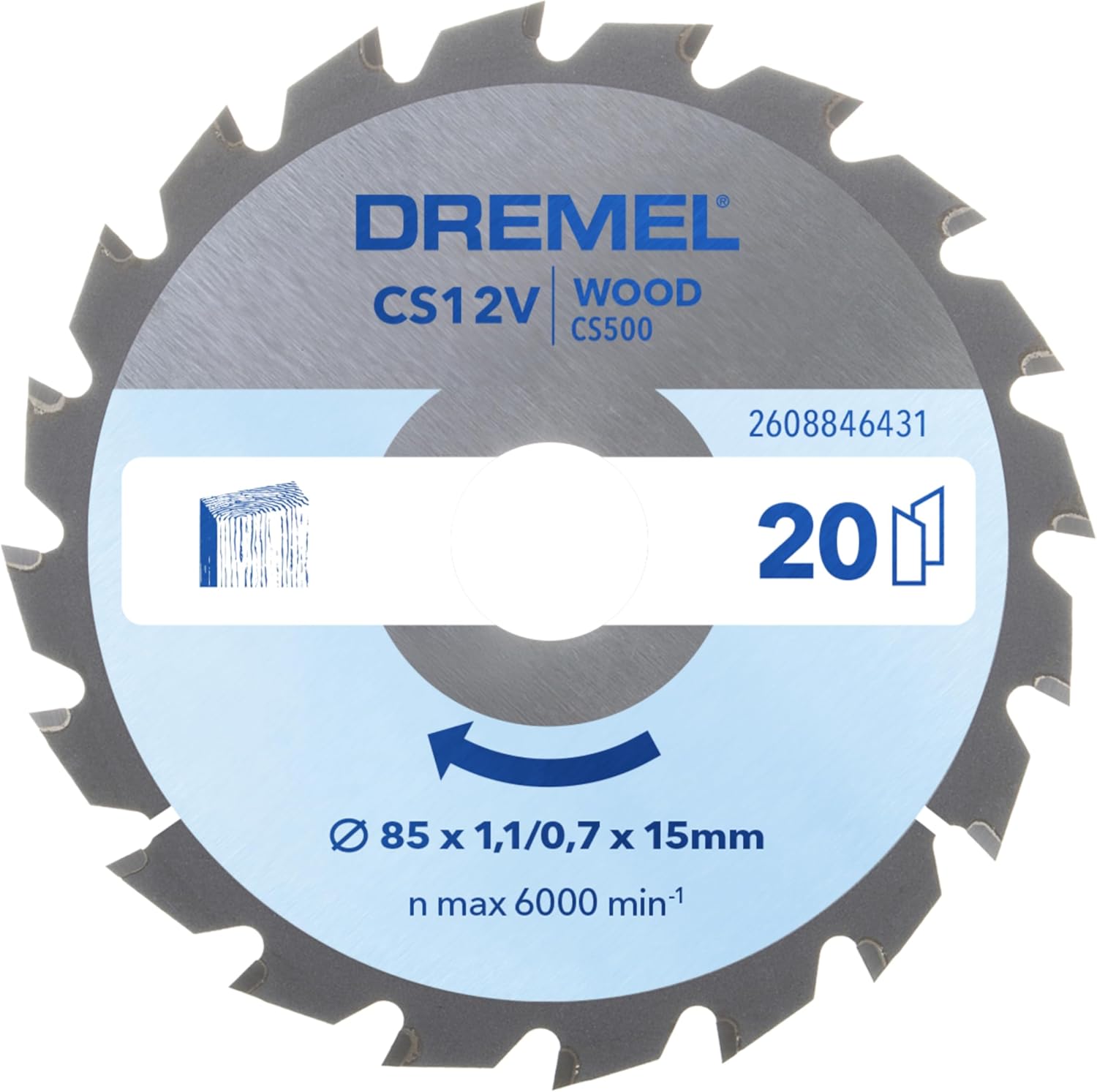 Blueprint CS12V (CS500) 85mm Ahşap Testere Bıçağı