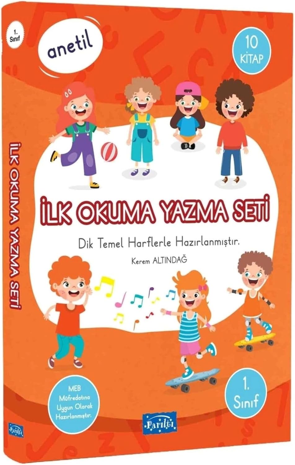 Anetil - İlk Okuma Yazma Seti 10 Kitap Set