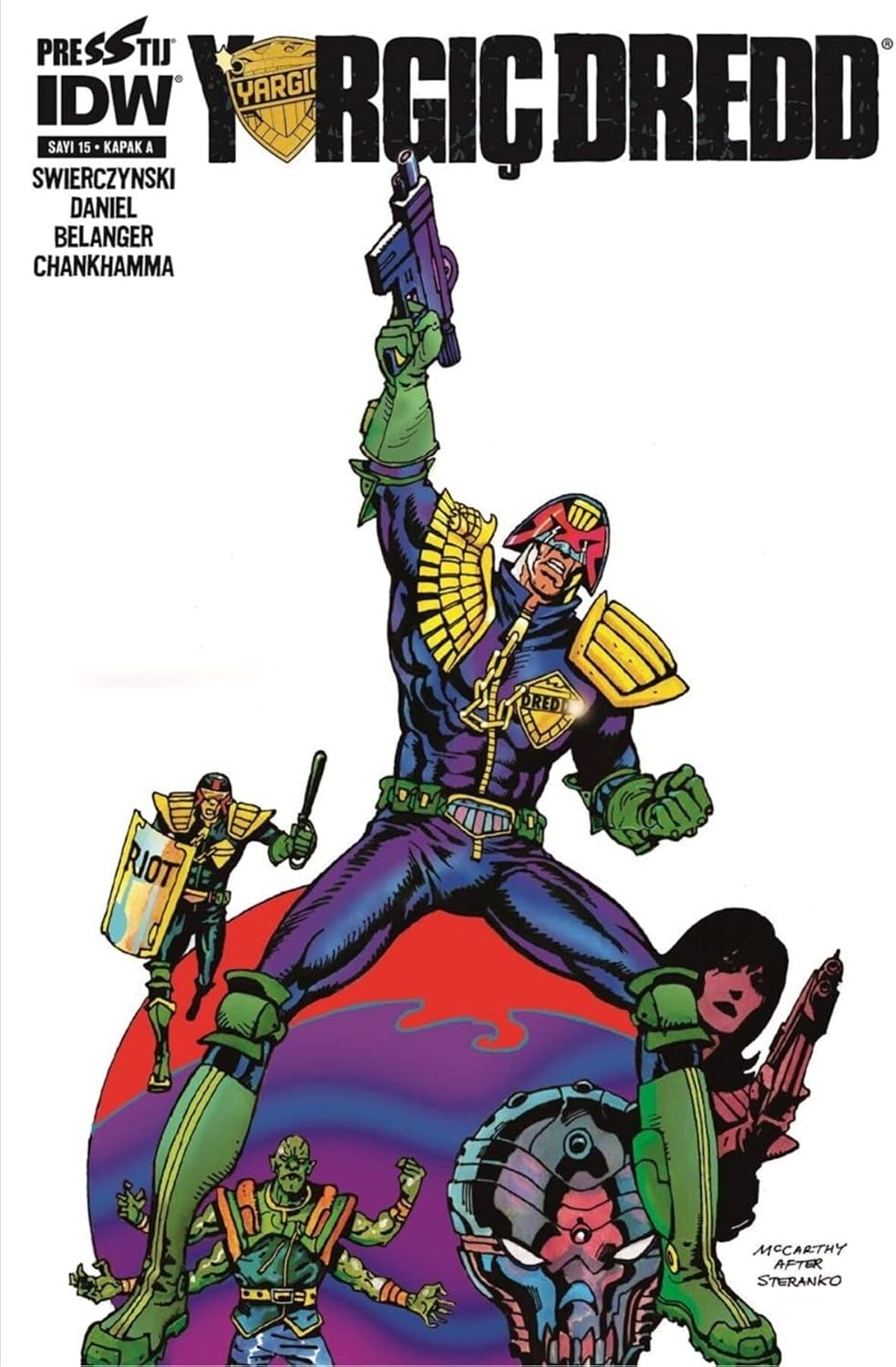 Yargıç Dredd Sayı 15 (Kapak A)