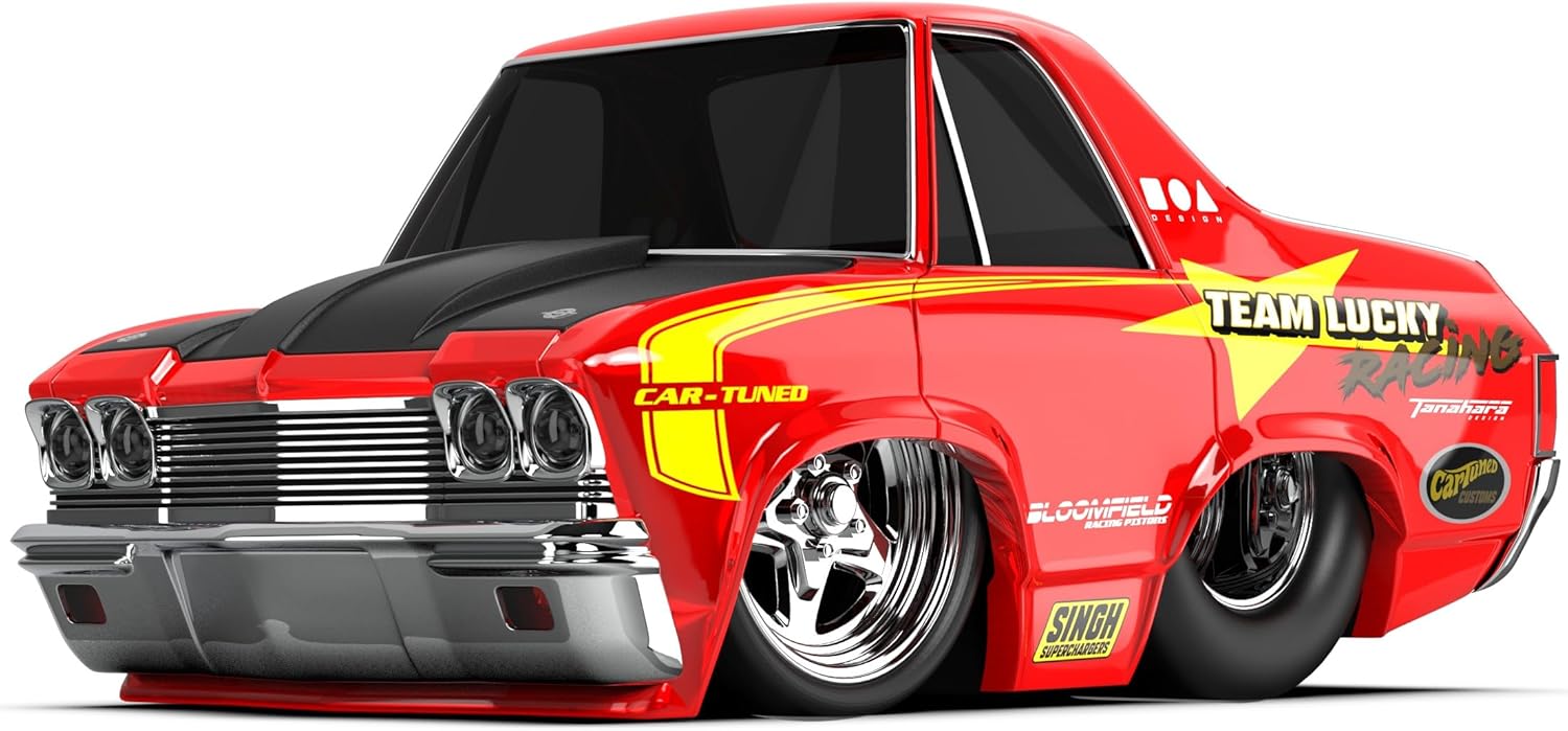 Alternative view of Entertaintment CarTuned S2 1968 Chevy El Camino - Kırmızı Pro Street Araba