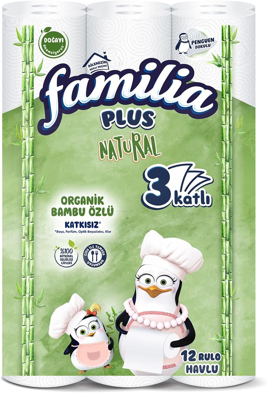 Alternative view of Plus Natural Penguen Havlu Kağıt 12'lı