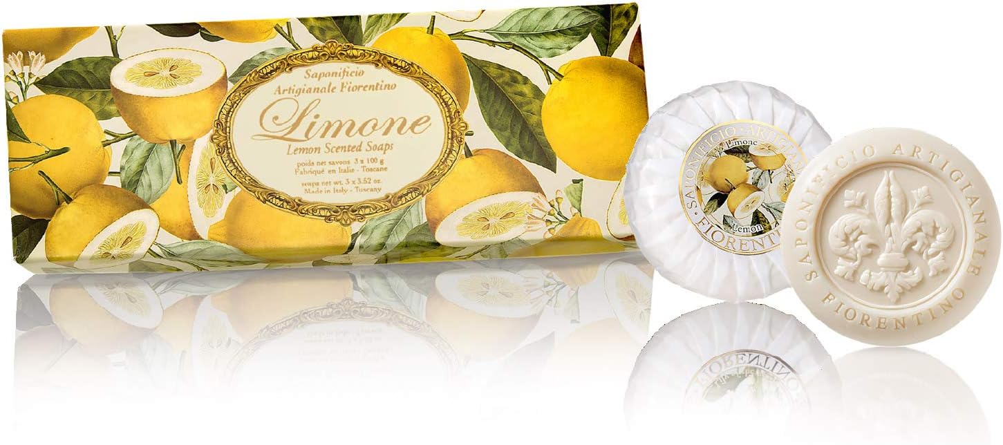 Saponificio Artigianale Fiorentino Sabun 3x100 Gr - Lemon