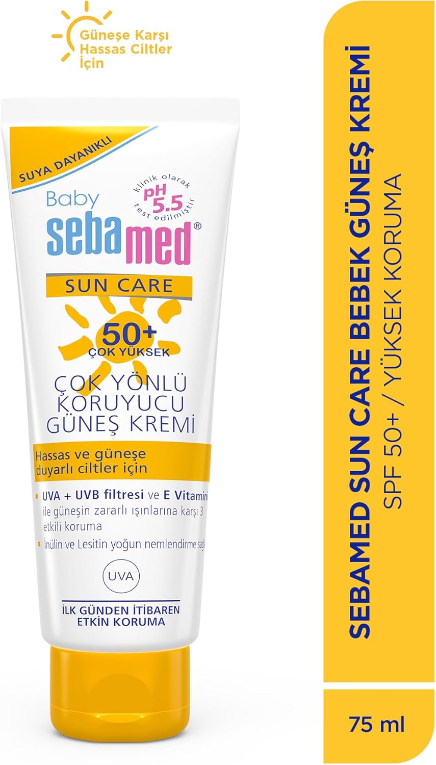 Alternative view of Baby SPF 50+ UVA - UVB Filtresi ve E Vitamini Etkili Çok Yönlü Koruyucu Çocuk Güneş Kremi 75 ml