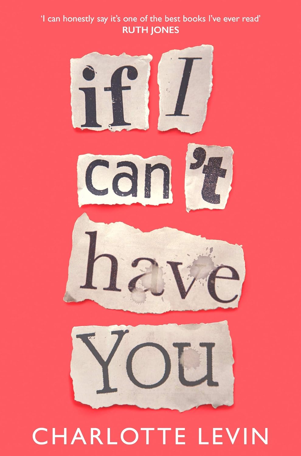 Alternative view of If I Can't Have You