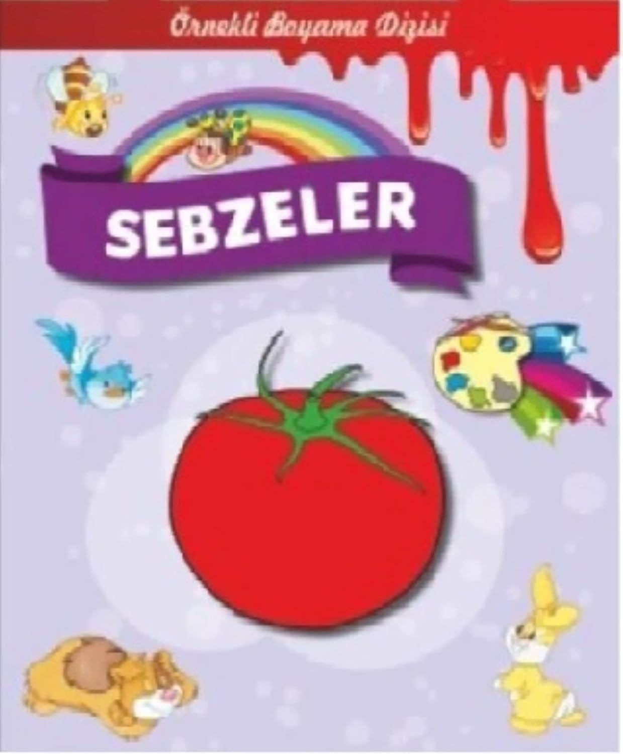 Örnekli Boyama - Sebzeler (Kapak değişebilir)