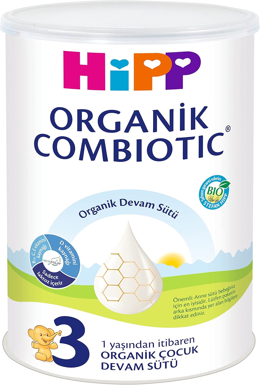 3 Organik Combiotic Devam Sütü 350 gr