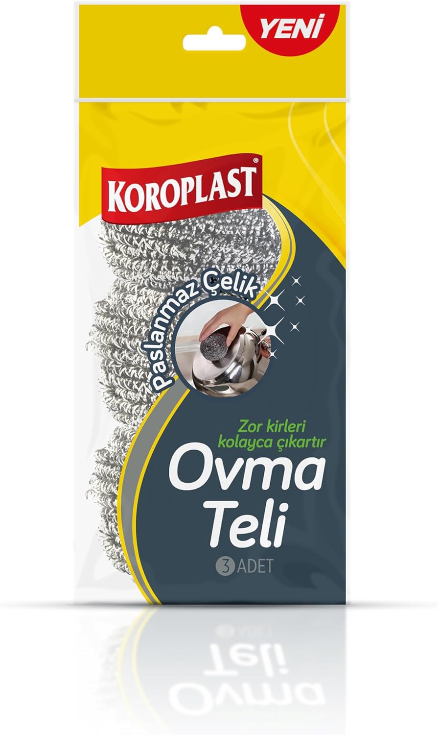 Alternative view of Ovma Teli Paslanmaz Çelik 3 lü