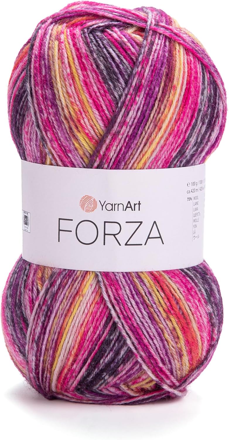 El Örgü İpi FORZA, 2608, 5x100 gr