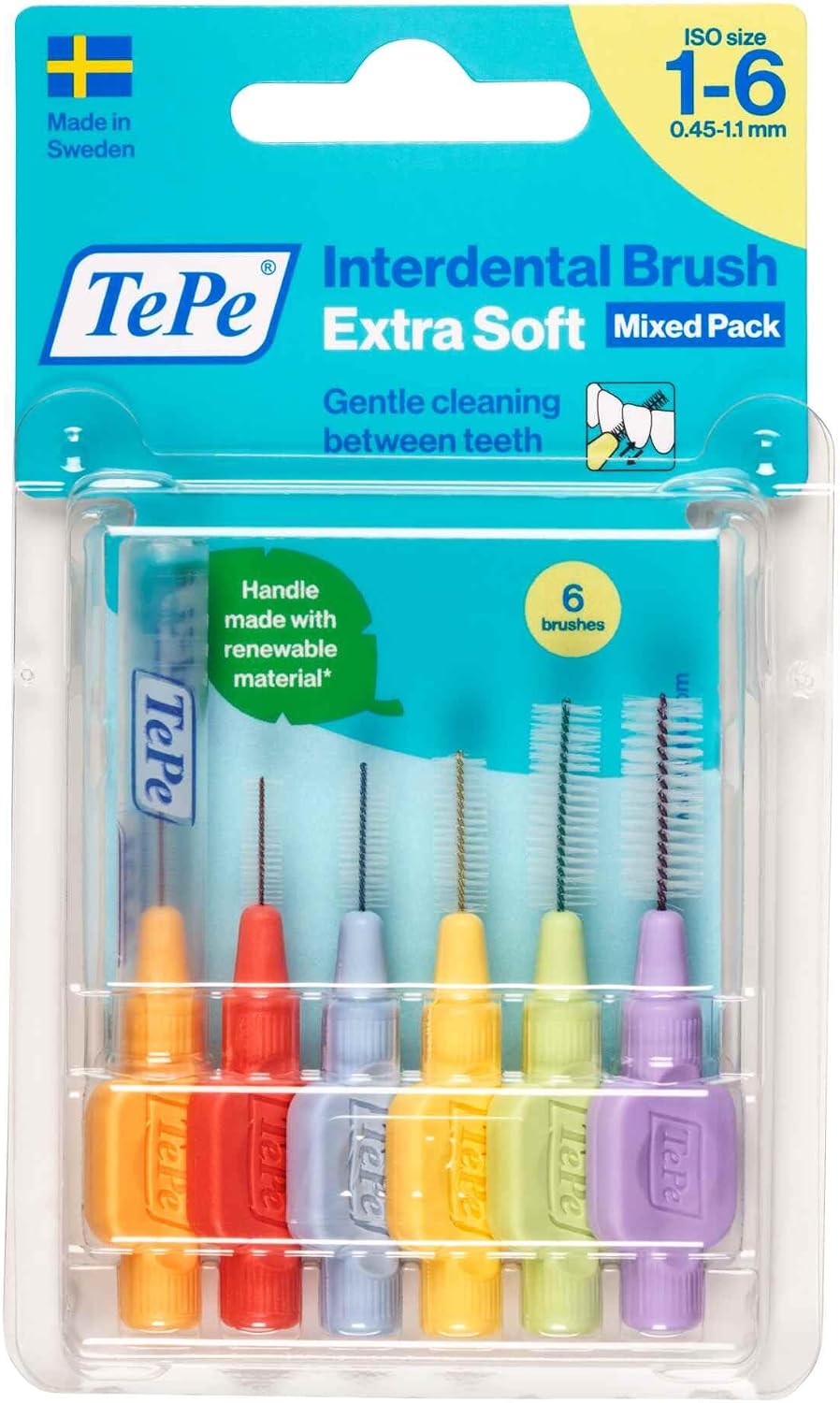 X-SOFT Diş Arayüz Fırçası (1x 6 Adet) Karışık Set