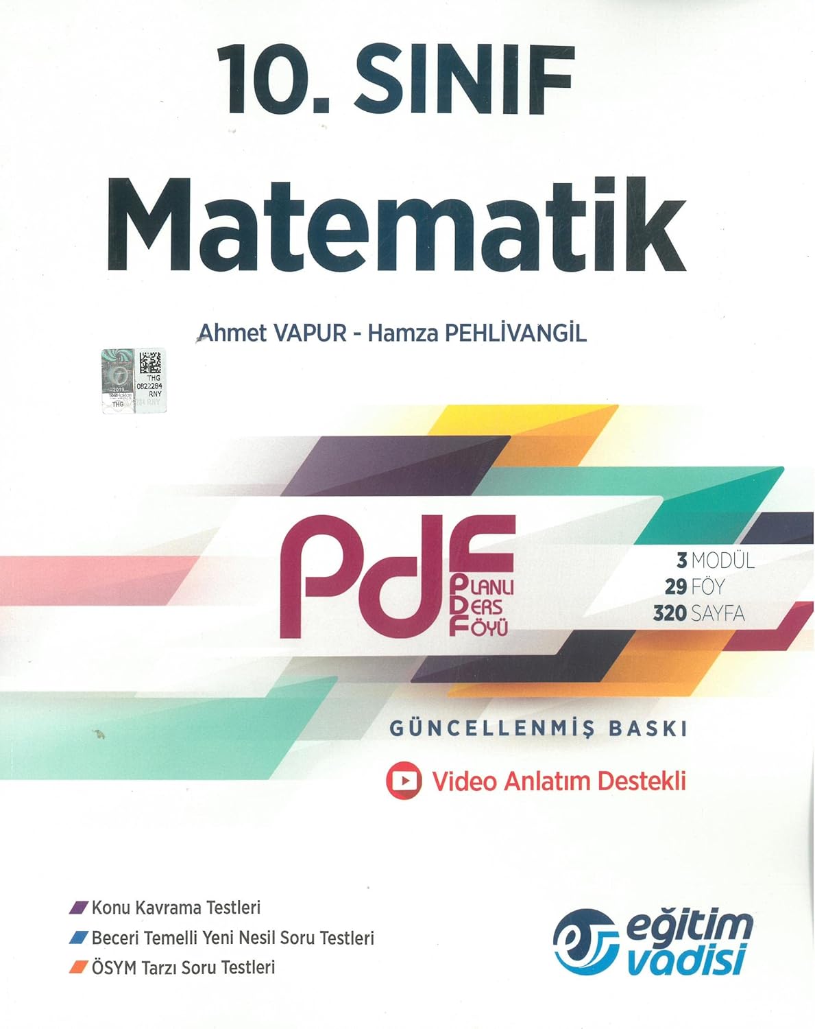 Eğitim Vadisi 10. Sınıf Matematik Güncel PDF Planlı Ders Föyü