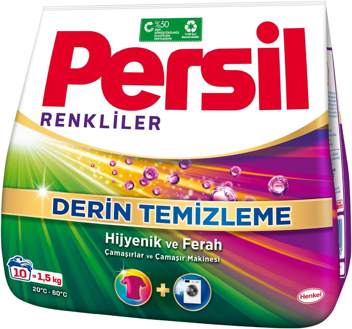 Alternative view of Toz Çamaşır Deterjanı 1,5 kg 10 Yıkama Renkli, Renkliler 1.5kg