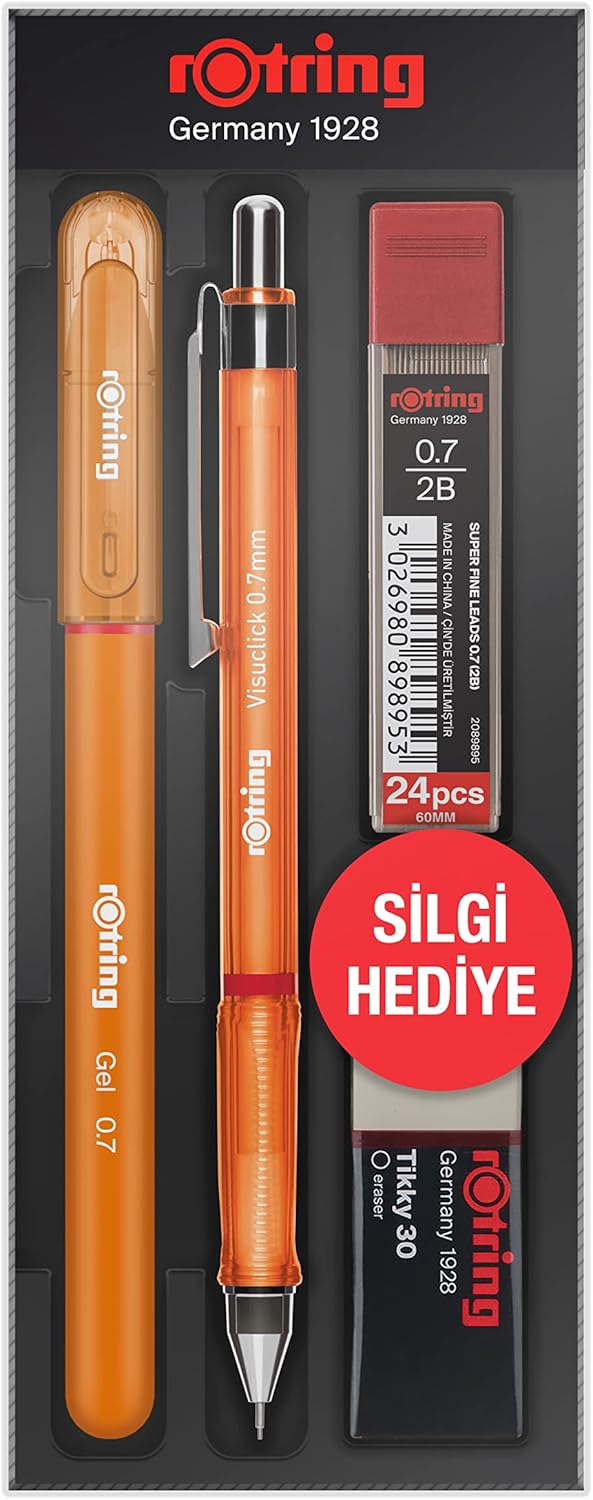 Visuclick Jel Okul Seti 0,7 mm - Turuncu
