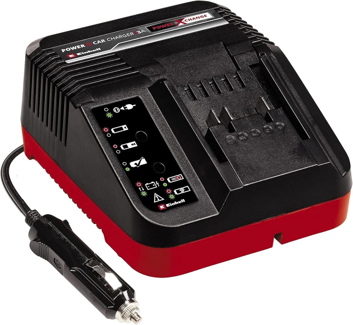 Orijinal Şarj Cihazı Power X-Car Charger 3A Power X-Change (Li-Ion, 18 V, 12 V soket, sürekli akü takibi ve akıllı şarj yönetimi, 7'li LED gösterge) - 4512113
