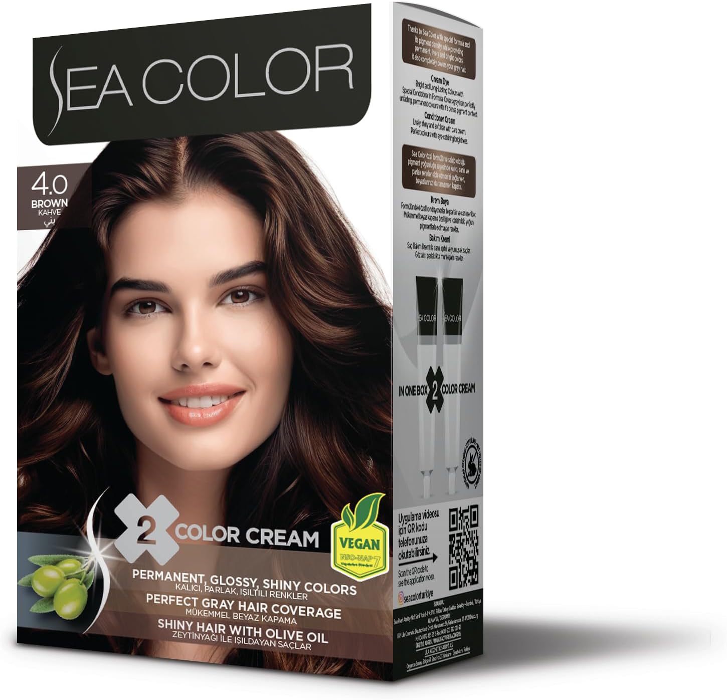 4.0 Kahve Sea Set Boya, 5 Paket