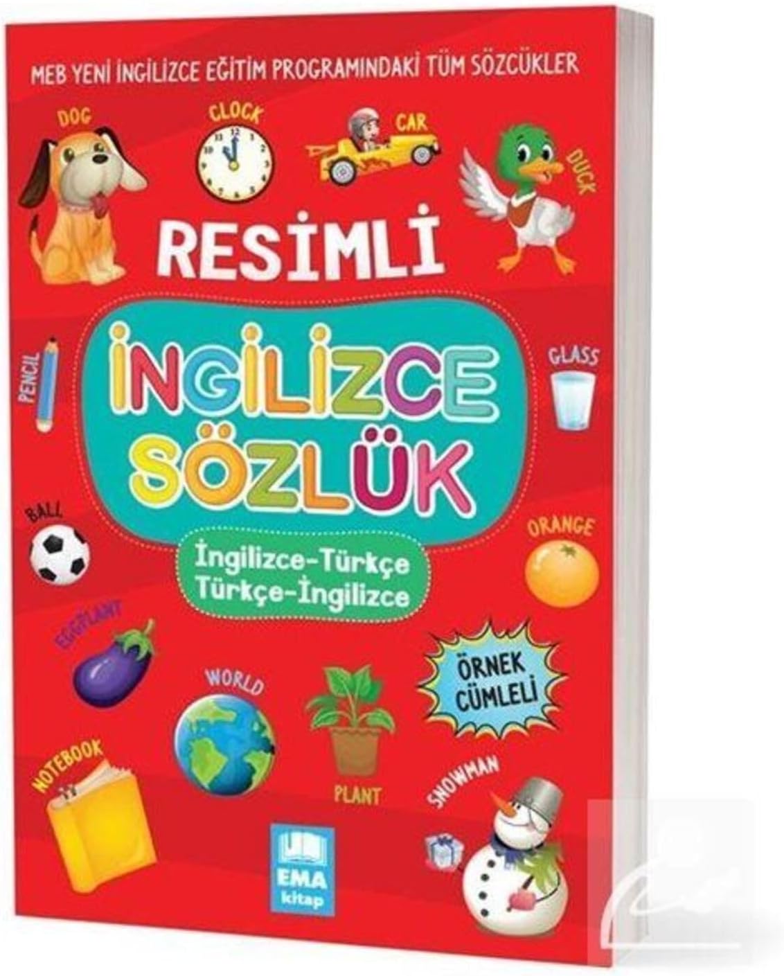 Resimli İngilizce - Türkçe / Türkçe - İngilizce Sözlük: (Örnek Cümleli)