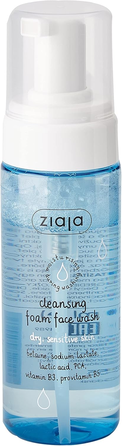 Ziaja Yüz Temizleme Köpüğü Kuru ve Hassas Cilt 150 ml