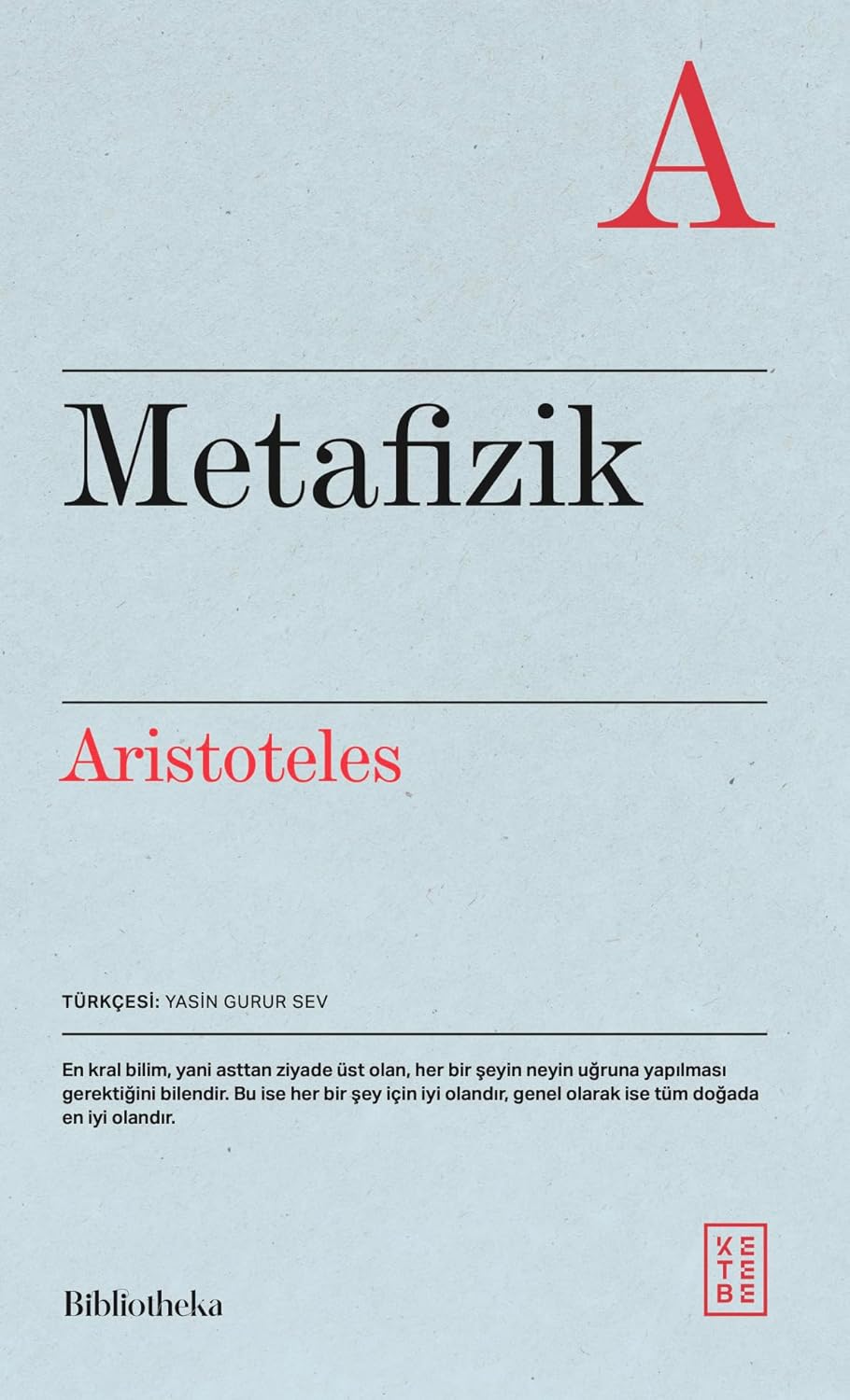 Alternative view of Metafizik
