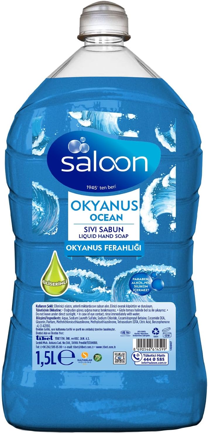 Sivi Sabun Okyanus Ferahliği 1,5L