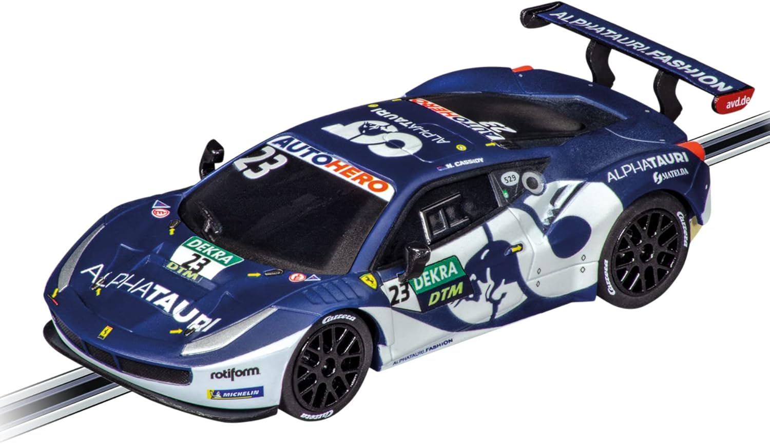 Alternative view of Carrera GO Ferrari 488 GT3 AlphaTauri AF Corse