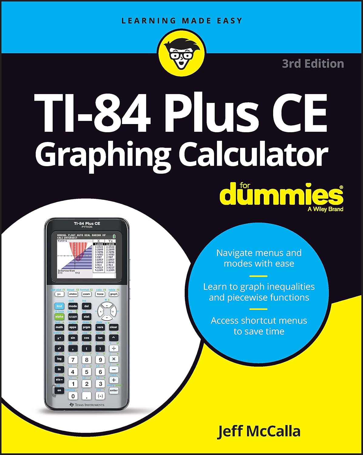 TI–84 Plus CE Graphing Calculator for Dummies, 3rd Edition