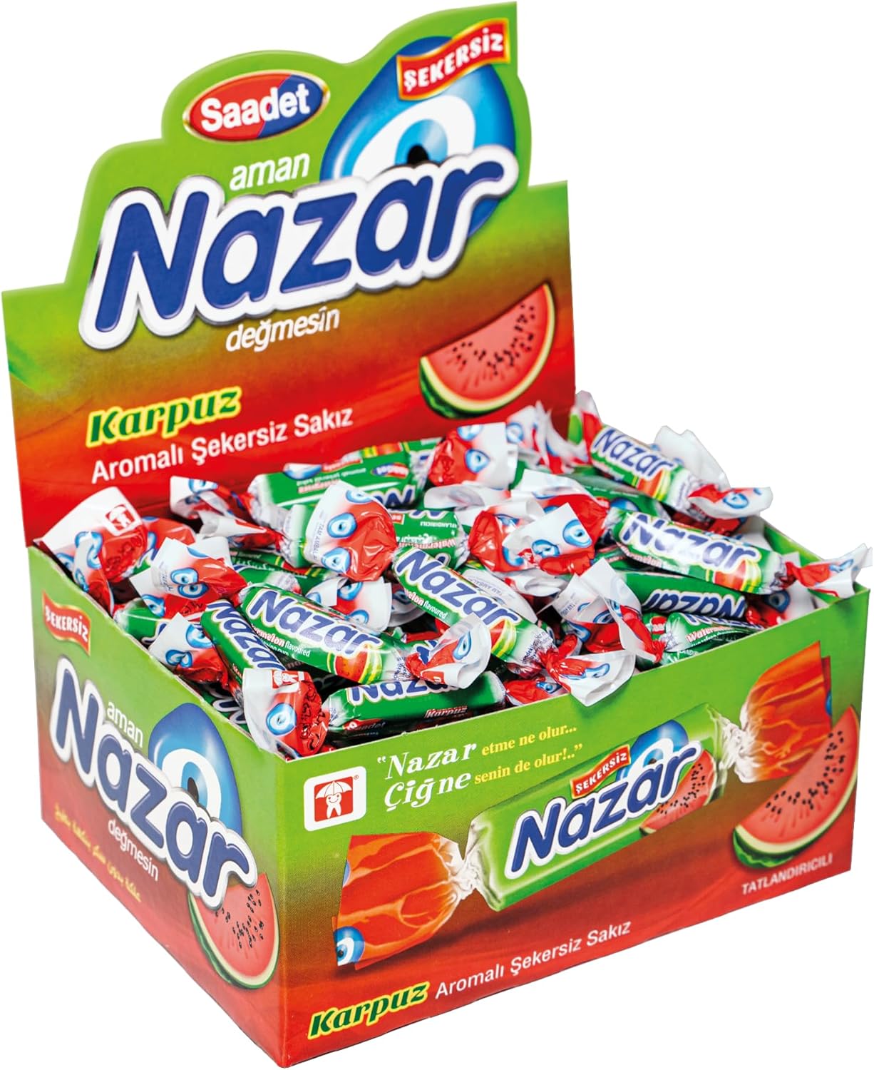 Alternative view of Karpuz Aromalı Sakız 100 lü